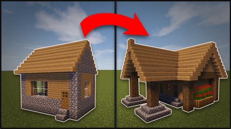 how to build villager houses.